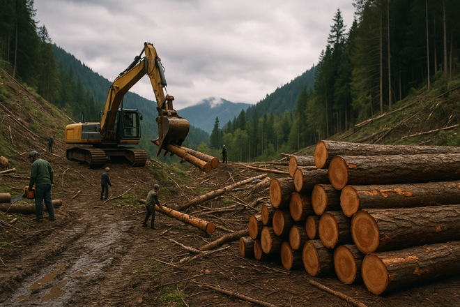 「気づけば隣の民有林まで伐られていた…」地域林業者の緊急相談