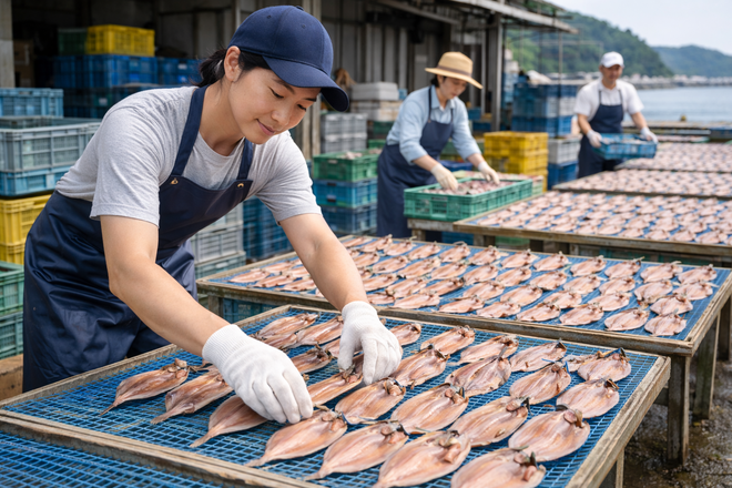干物製造業で発生する工程不正と賞味期限偽装｜放置リスクと実態把握の重要性。